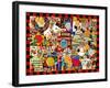 Cards Dice and Game Boards-Kate Ward Thacker-Framed Giclee Print