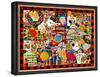 Cards Dice and Game Boards-Kate Ward Thacker-Framed Giclee Print