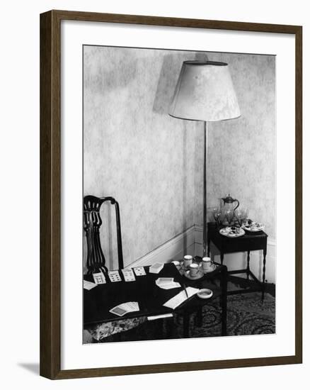 Cards Evening-Elsie Collins-Framed Photographic Print