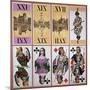 Cards from a Danish Tarot Pack, 19th Century-CM Dixon-Mounted Giclee Print