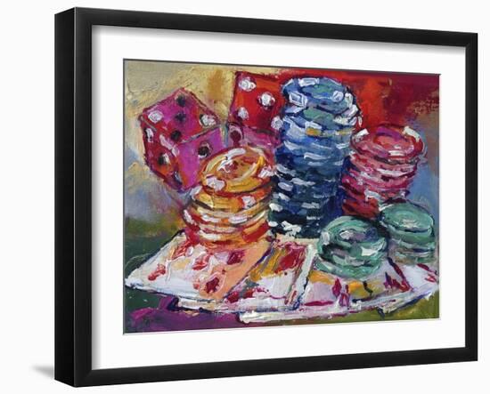 Cards-Richard Wallich-Framed Giclee Print