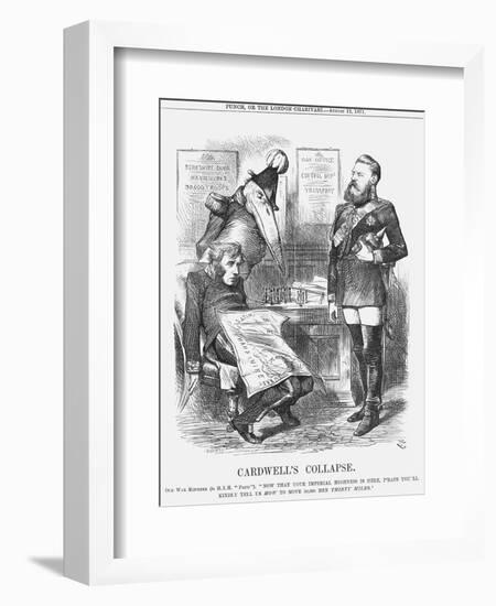 Cardwell's Collapse, 1871-Joseph Swain-Framed Giclee Print