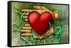 Care And Natural Remedies In The Healing Process. Digital Illustration-Thufir-Framed Stretched Canvas