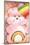 Care Bears - Cheer Bear Rainbow Balloon-Trends International-Mounted Poster