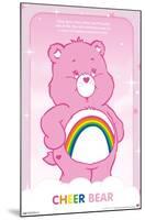 Care Bears - Cheer Bear-Trends International-Mounted Poster