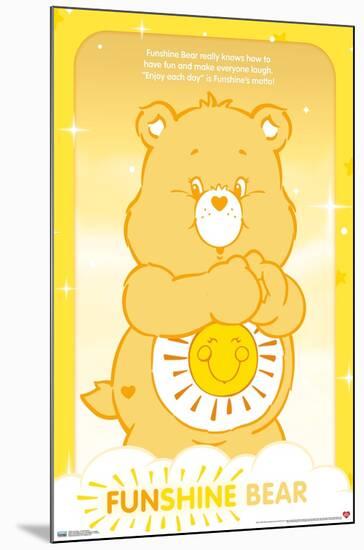 Care Bears - Funshine Bear-Trends International-Mounted Poster