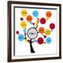 Career Tree-ronstik-Framed Art Print