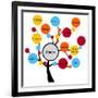 Career Tree-ronstik-Framed Art Print