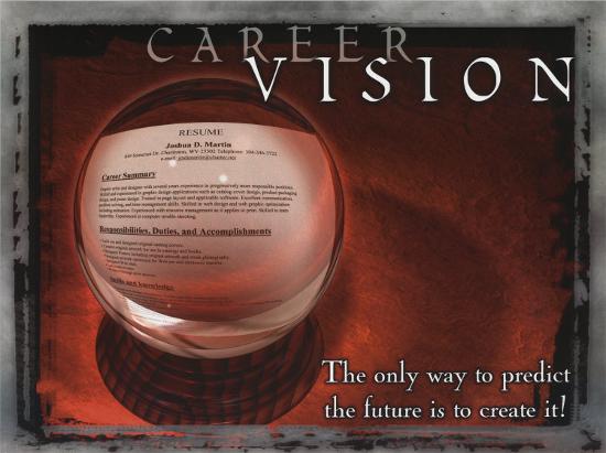 Career Vision-null-Lamina Framed Art Print