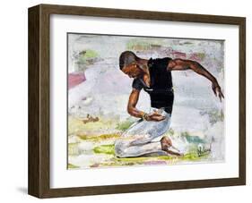 Careful Sparrow-Noland Anderson-Framed Art Print