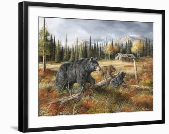 Careful Through the Meadow-Trevor V. Swanson-Framed Giclee Print