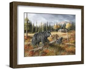 Careful Through the Meadow-Trevor V. Swanson-Framed Giclee Print