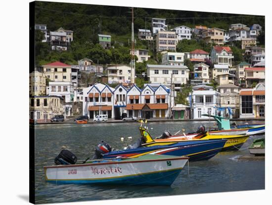 Carenage Harbour, St. George's, Grenada, Windward Islands, Lesser Antilles, West Indies, Caribbean-Richard Cummins-Stretched Canvas