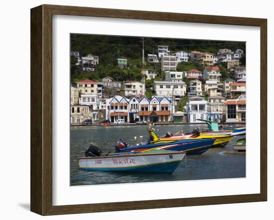 Carenage Harbour, St. George's, Grenada, Windward Islands, Lesser Antilles, West Indies, Caribbean-Richard Cummins-Framed Photographic Print