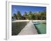 Carenero Island Beach and Pier, Bocas Del Toro Province, Panama-Jane Sweeney-Framed Photographic Print