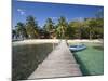 Carenero Island Beach and Pier, Bocas Del Toro Province, Panama-Jane Sweeney-Mounted Photographic Print