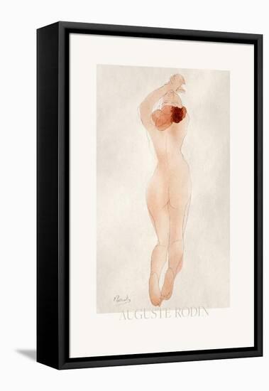 Caresse Moi Danc, Che´ri-Auguste Rodin-Framed Stretched Canvas