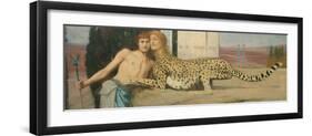 Caresses, 1896-Fernand Khnopff-Framed Giclee Print