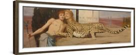 Caresses, 1896-Fernand Khnopff-Framed Premium Giclee Print