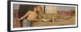 Caresses, 1896-Fernand Khnopff-Framed Premium Giclee Print