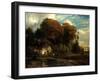 Caretaker's Cottage in the Forest of Compiegne, 1826-Paul Huet-Framed Giclee Print