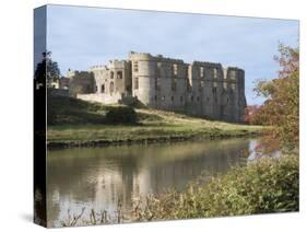 Carew Castle, Built in the 12th Century and Abandoned in 1690, Pembrokeshire, Wales-Sheila Terry-Stretched Canvas