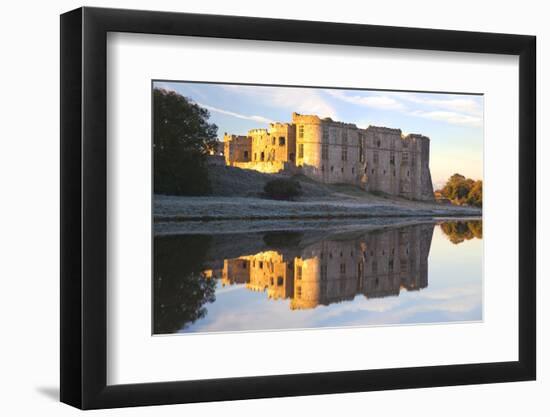 Carew Castle, Pembrokeshire, West Wales, Wales, United Kingdom, Europe-Billy Stock-Framed Photographic Print