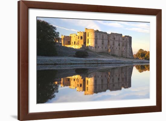 Carew Castle, Pembrokeshire, West Wales, Wales, United Kingdom, Europe-Billy Stock-Framed Photographic Print