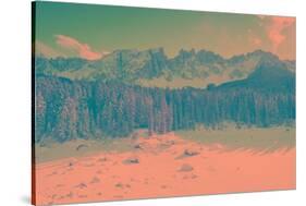 Carezza lake-Marco Carmassi-Stretched Canvas