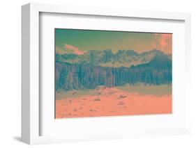 Carezza lake-Marco Carmassi-Framed Photographic Print