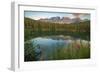 Carezza's Lake, Dolomites, Bolzano, Trentino Alto Adige, Italy.-ClickAlps-Framed Photographic Print