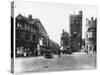 Carfax Tower and Boffin's Bakery, High Street, Oxford-null-Stretched Canvas