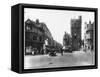 Carfax Tower and Boffin's Bakery, High Street, Oxford-null-Framed Stretched Canvas