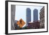 Cargills Shopping Promenade with Business District Beyond, Colombo, Sri Lanka, Asia-Charlie-Framed Photographic Print