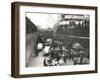 Cargo Being Loaded or Unloaded from a Ship, Royal Victoria Dock, Canning Town, London, C1930-null-Framed Giclee Print