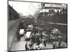 Cargo Being Loaded or Unloaded from a Ship, Royal Victoria Dock, Canning Town, London, C1930-null-Mounted Giclee Print