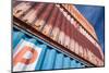 Cargo container buildings, Christchurch, South Island, New Zealand-null-Mounted Photographic Print