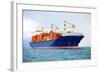 Cargo Container Ship-ilfede-Framed Photographic Print