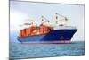 Cargo Container Ship-ilfede-Mounted Photographic Print