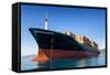 Cargo Containers Ship-ilfede-Framed Stretched Canvas