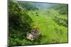 Cargo Lift Transporting People across the Hapao Rice Terraces, Banaue, Luzon, Philippines-Michael Runkel-Mounted Photographic Print