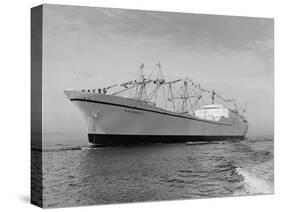 Cargo Ship Savannah-Ray Krantz-Stretched Canvas