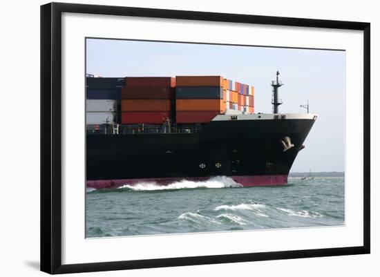Cargo Ship-phatscrote-Framed Photographic Print
