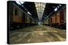 Cargo Trains in Old Train Depot-svedoliver-Stretched Canvas