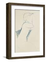 Cariatide-Amedeo Modigliani-Framed Premium Giclee Print