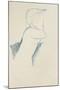 Cariatide-Amedeo Modigliani-Mounted Premium Giclee Print