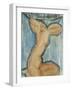 Cariatide-Amedeo Modigliani-Framed Giclee Print