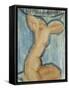 Cariatide-Amedeo Modigliani-Framed Stretched Canvas