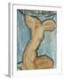 Cariatide-Amedeo Modigliani-Framed Giclee Print