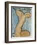 Cariatide-Amedeo Modigliani-Framed Giclee Print